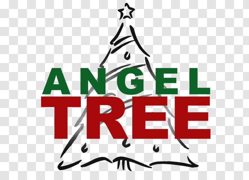 Clip Art Christmas Tree Angel Flyer - Day - Ampitheatre School Transparent PNG