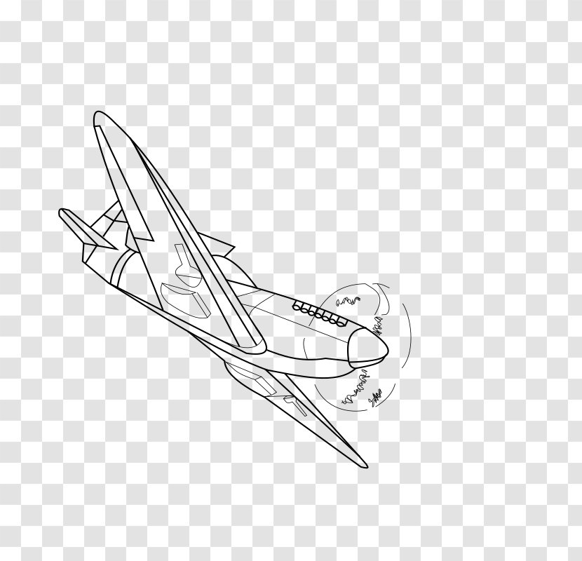 Aircraft Airplane Helicopter Coloring Book LTV A-7 Corsair II - Automotive Design Transparent PNG
