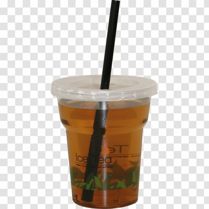 Iced Tea Plastic Cup Irish Cream - Sweet Transparent PNG