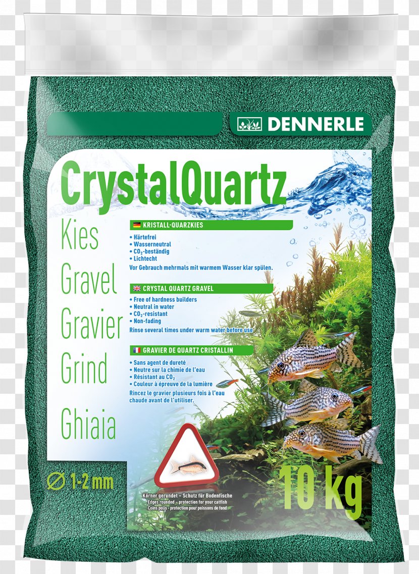 Aquariums Verwendung Von Quarzsand Und Quarzkies Dennerle - CRYSTAL Quartz Transparent PNG