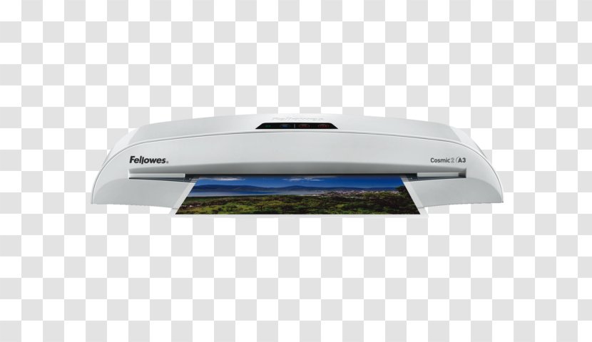 Fellowes Brands A3 Pouch Laminator Lamination Office - Output Device Transparent PNG