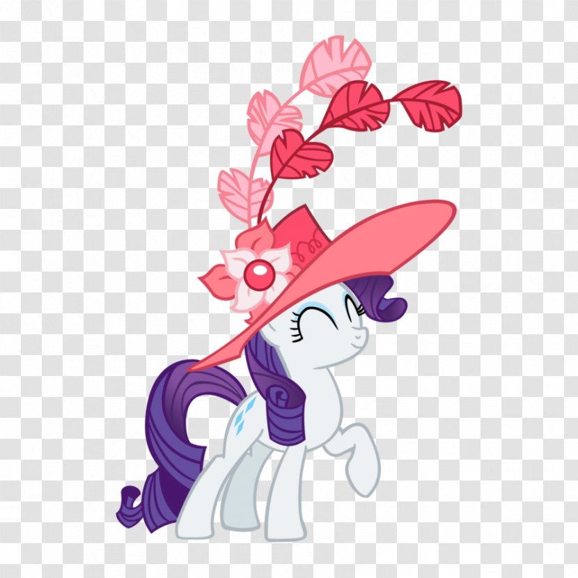 Rarity My Little Pony Hat Applejack - Silhouette Transparent PNG