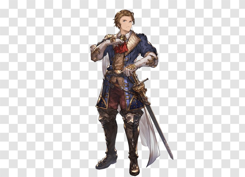 Granblue Fantasy Character Game The Dragon Knights Mobage - Spear Transparent PNG