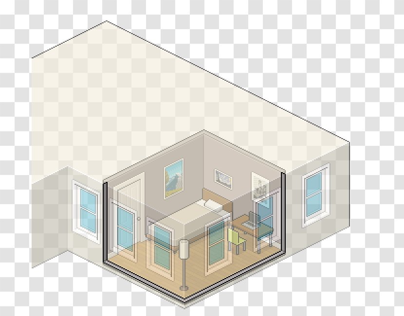 House Architecture Pixel Art - Window - Italy Visa Transparent PNG