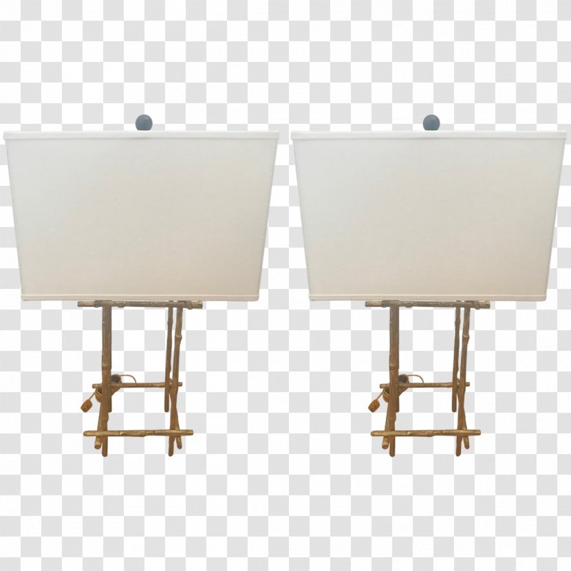 Light Fixture Angle - Golden Table Lamp Transparent PNG