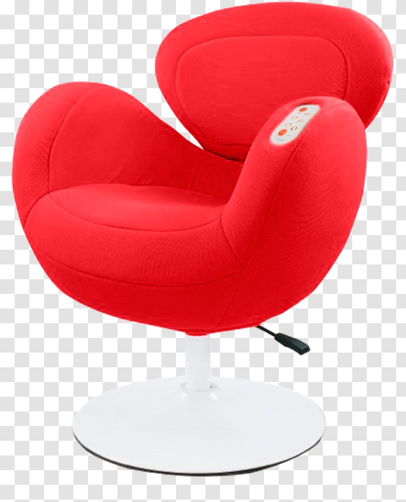 Chair Comfort - Red - Massage Spa Transparent PNG
