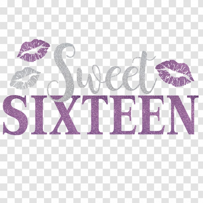 Sweet Sixteen T-shirt Birthday Clip Art - Logo Transparent PNG