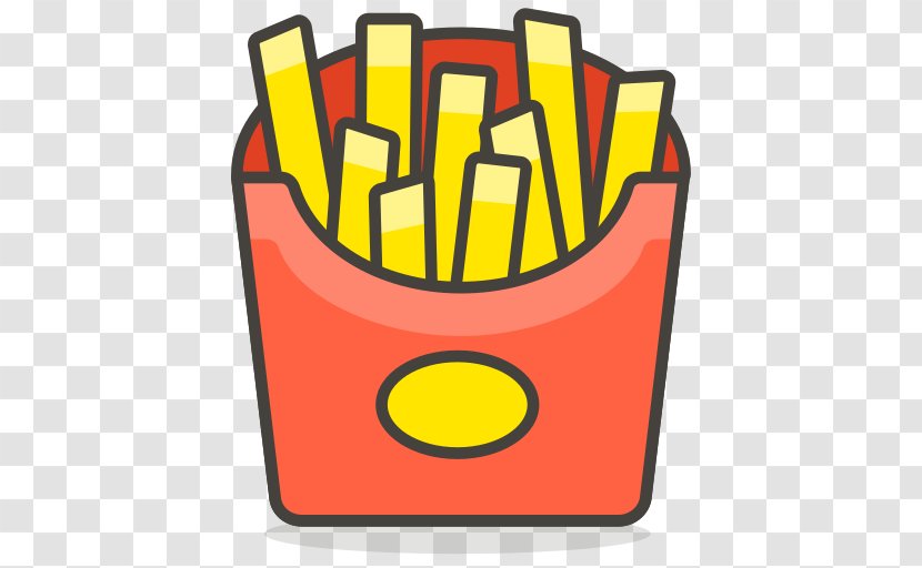 French Fries Barbecue Potato Emoji Food - Pictogram Transparent PNG