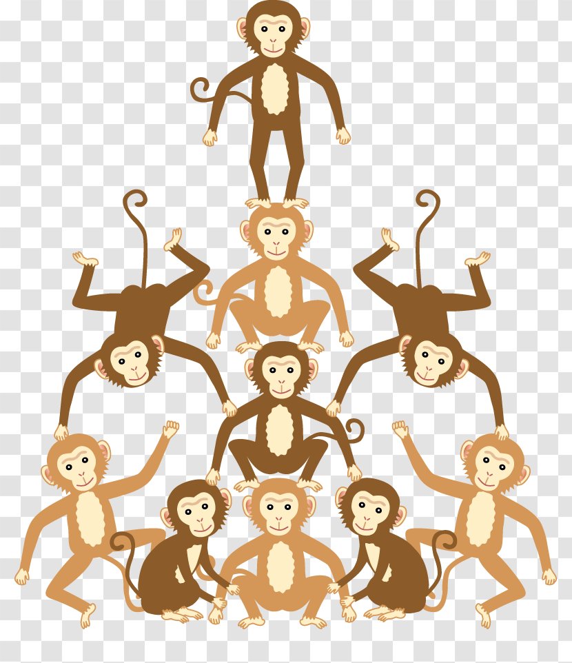 Homo Sapiens Human Behavior Clip Art - Monkey Transparent PNG