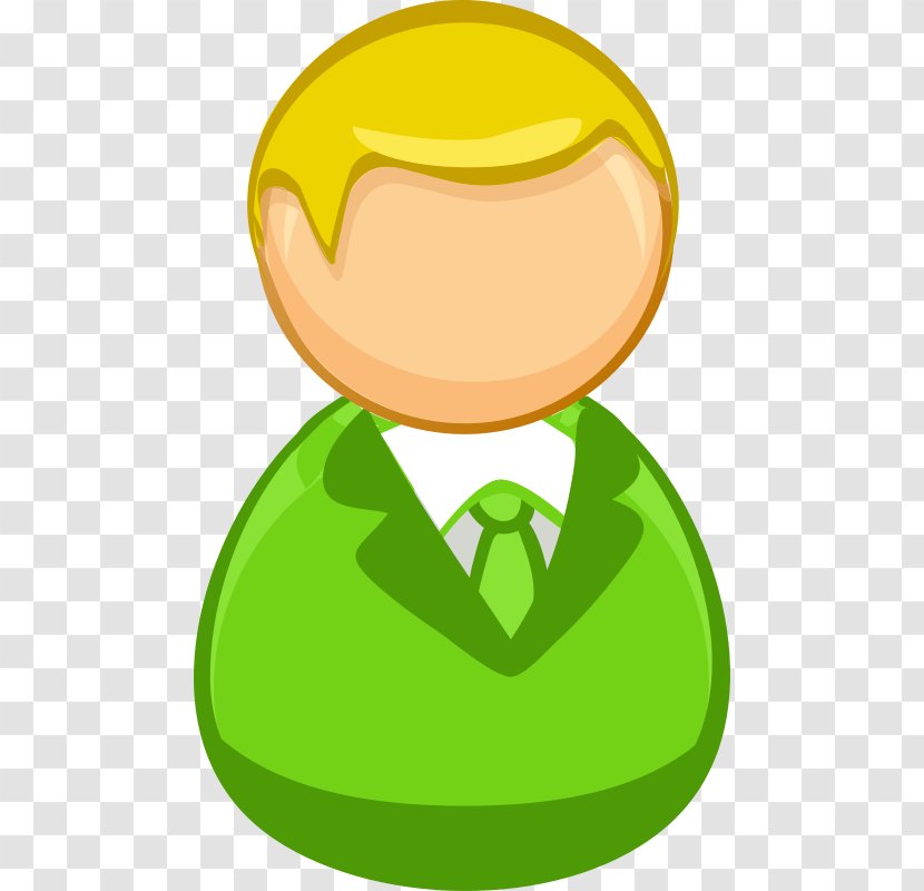 User Clip Art - Blond - End Transparent PNG