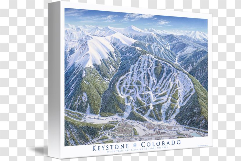 Keystone Glacial Landform Gallery Wrap Picture Frames Photography - Printmaking - Colorful Paiting Transparent PNG