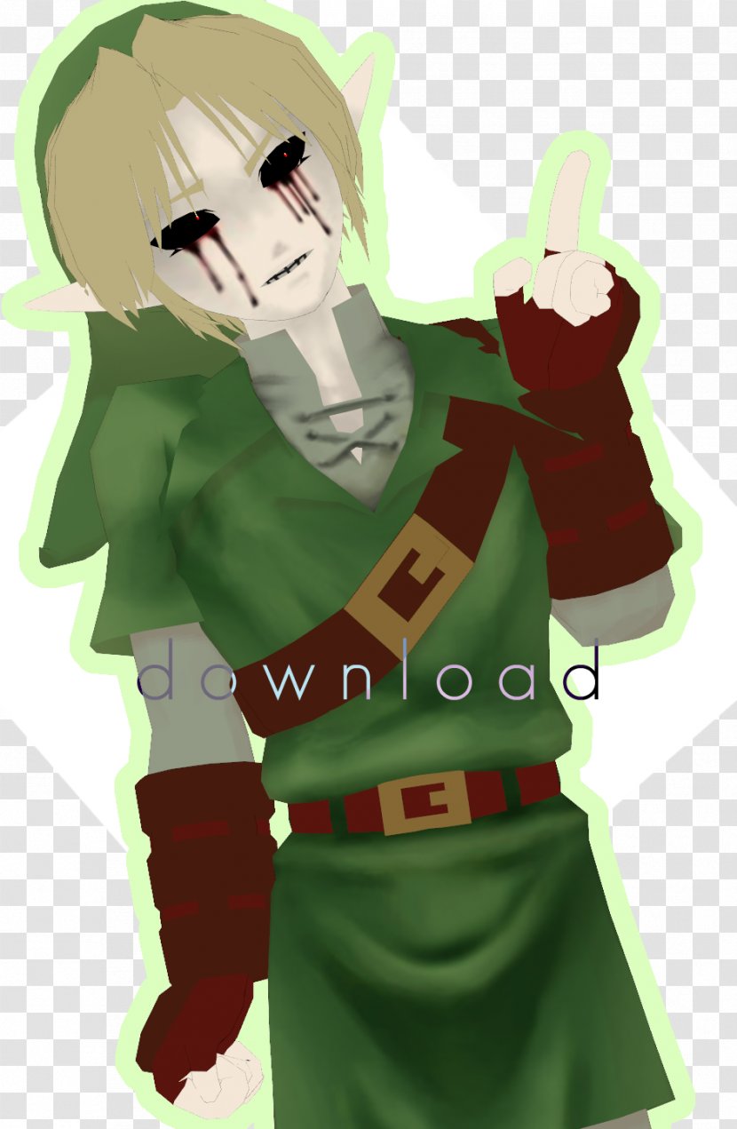Costume Design Green Outerwear - Tree - Ben Drowned Transparent PNG