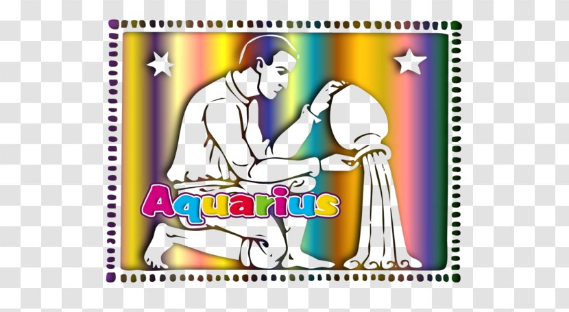 Aquarius Zodiac Clip Art - Text Transparent PNG