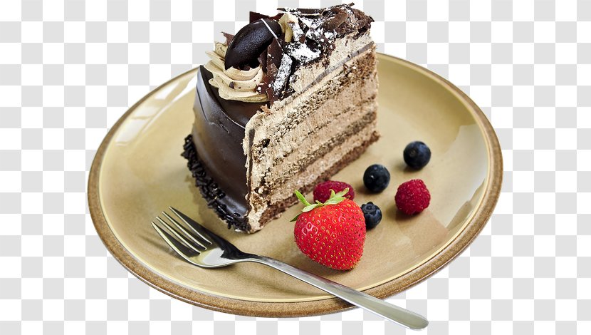 Chocolate Cake Torte Fruitcake Mousse Semifreddo Transparent PNG