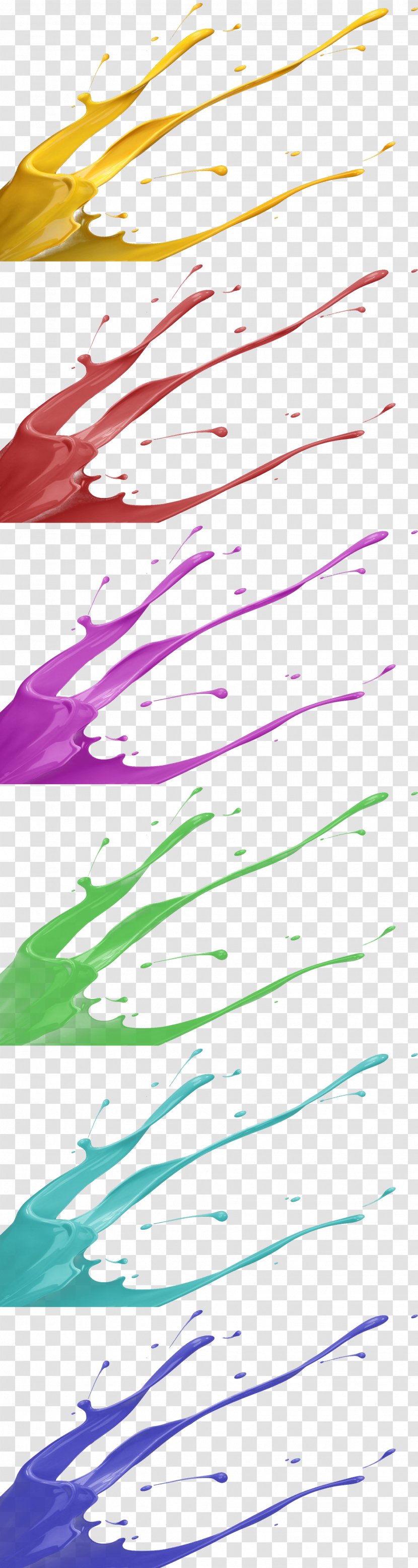 Color Splash - Spray Painting Transparent PNG