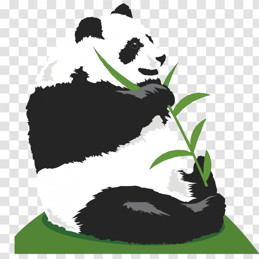 Giant Panda Bear Cuteness Clip Art - Logo - Cute Transparent PNG