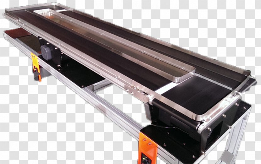 Machine Conveyor System Belt Lineshaft Roller Screw - Production Line - Metal Fence Transparent PNG