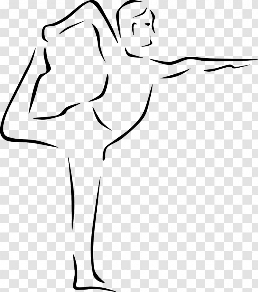 Yoga Asana Clip Art - Tree Transparent PNG