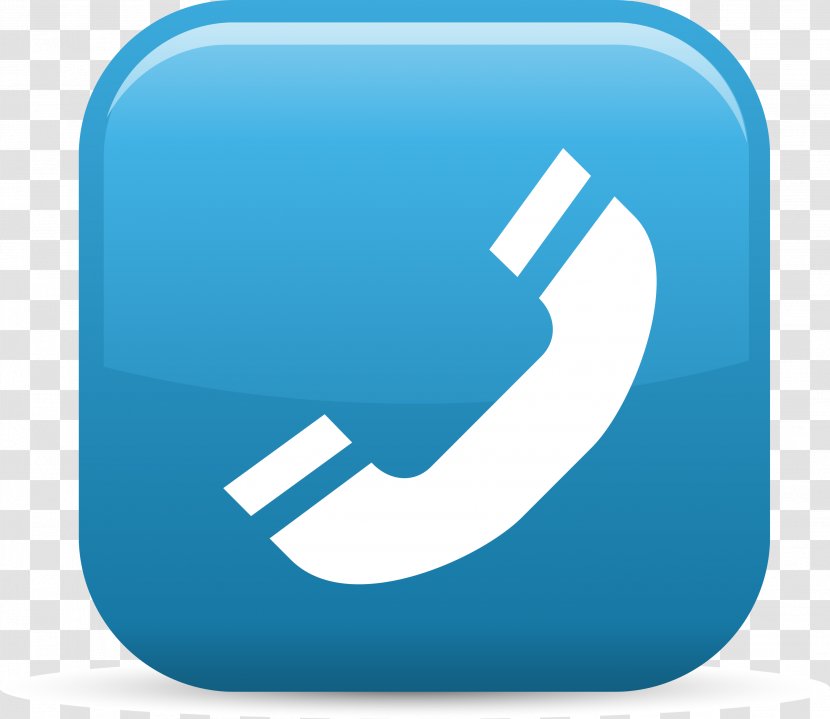 三联盛 Telephone IPhone Download - Blue - Phone Element Transparent PNG