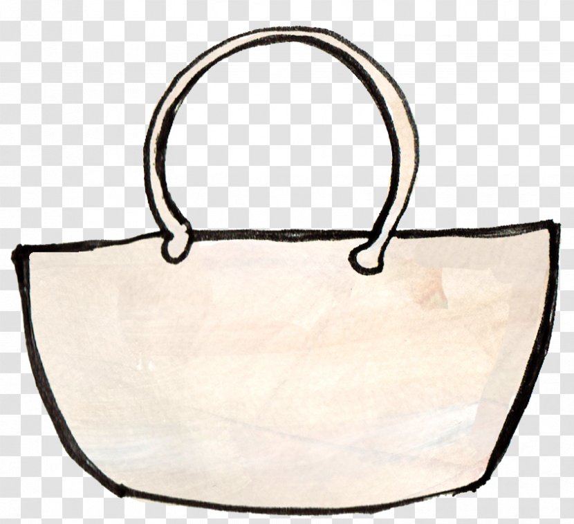 Handbag Messenger Bags Shoulder - Beige - House Illustration Transparent PNG