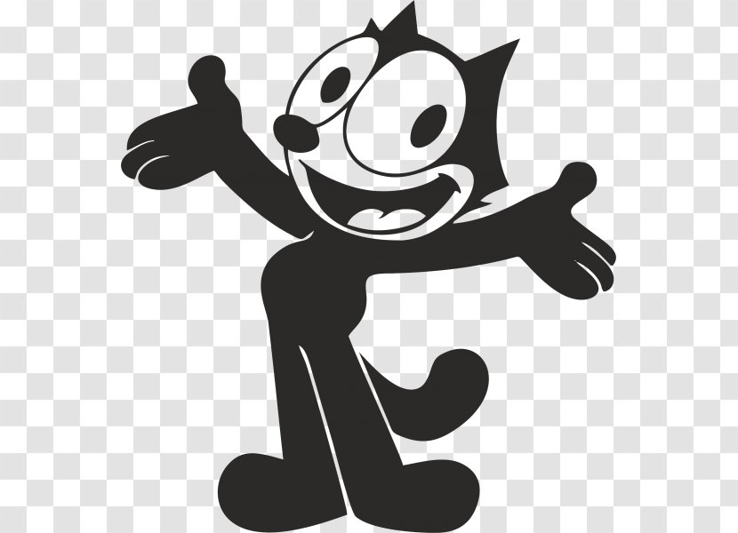 Felix The Cat Black Animation Cartoon - Pig Transparent PNG