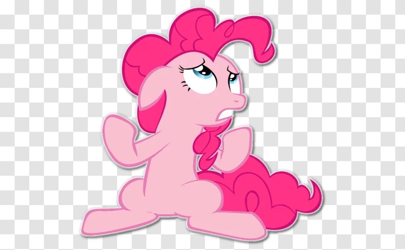 Pony Pinkie Pie Telegram Horse Sticker - Tree Transparent PNG