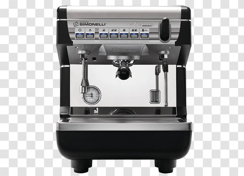 Coffeemaker Nuova Simonelli Musica Espresso Machines - Cartoon - Coffee Transparent PNG