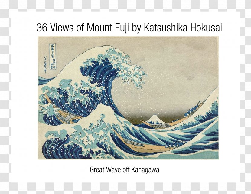 The Great Wave Off Kanagawa Starry Night Prefecture Art Painting - Claude Monet Transparent PNG
