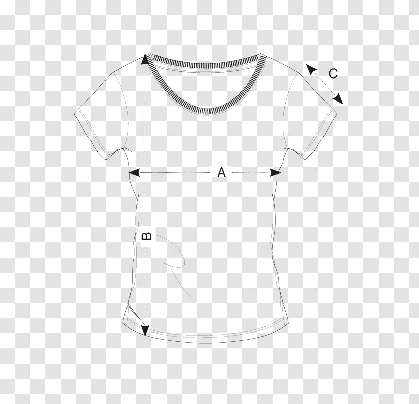T-shirt Collar Sleeve Shoulder - Tshirt Transparent PNG