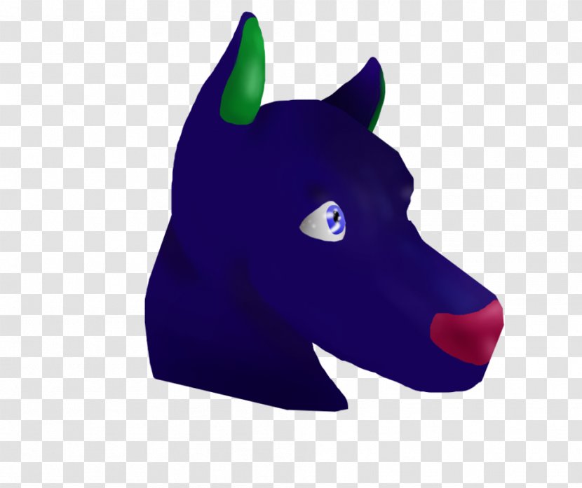 Dog Cobalt Blue Snout Transparent PNG