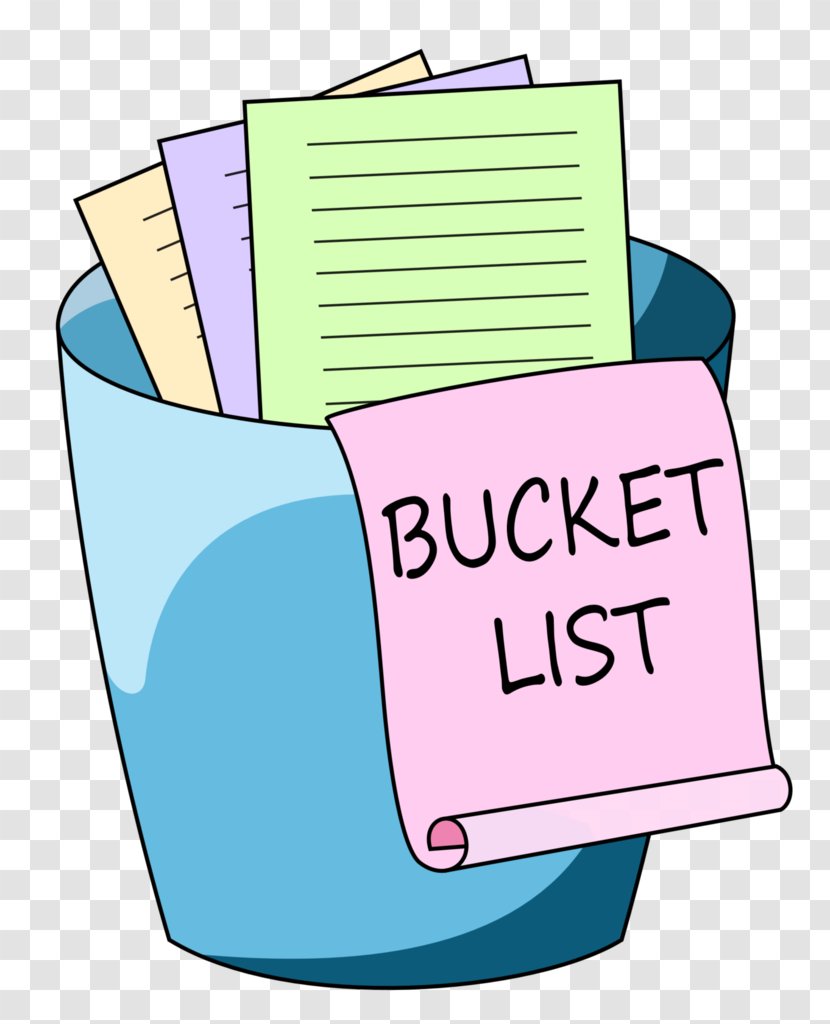 YouTube Blog Clip Art - Bucket List - Ucket Transparent PNG