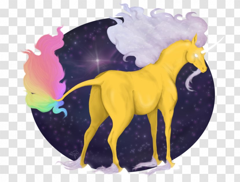 Horse Illustration Cartoon Purple Legendary Creature - Violet - Calling All Artists 2016 Transparent PNG