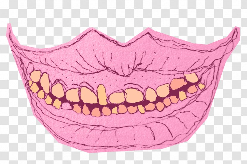 Jaw Mouth Magenta - Pink - Dentes Transparent PNG