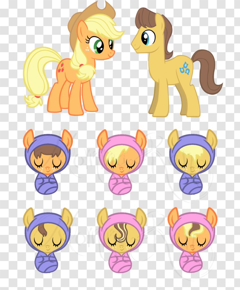 Applejack Pony Apple Pie Foal Twilight Sparkle - Flower - My Little Transparent PNG