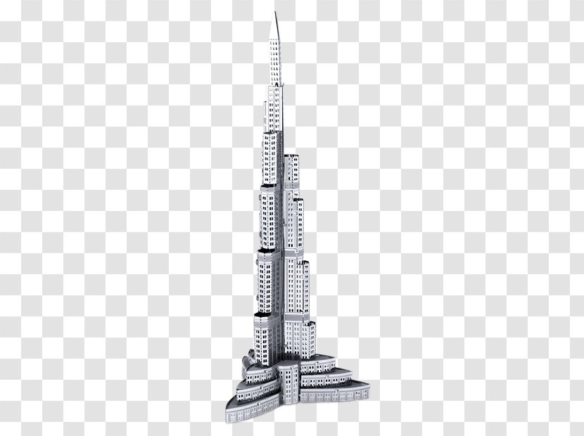 Burj Khalifa Al Arab Drawing Tower Architecture - Art Transparent PNG