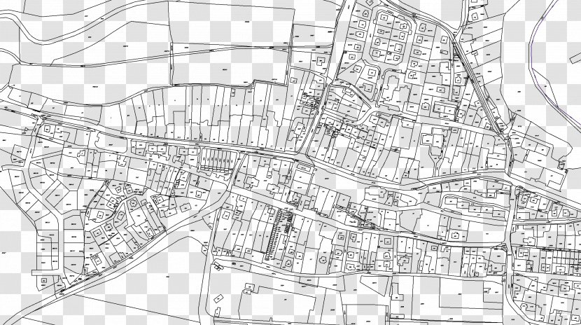 Land Lot Map Grundstück Plat Cadastral Community Transparent PNG