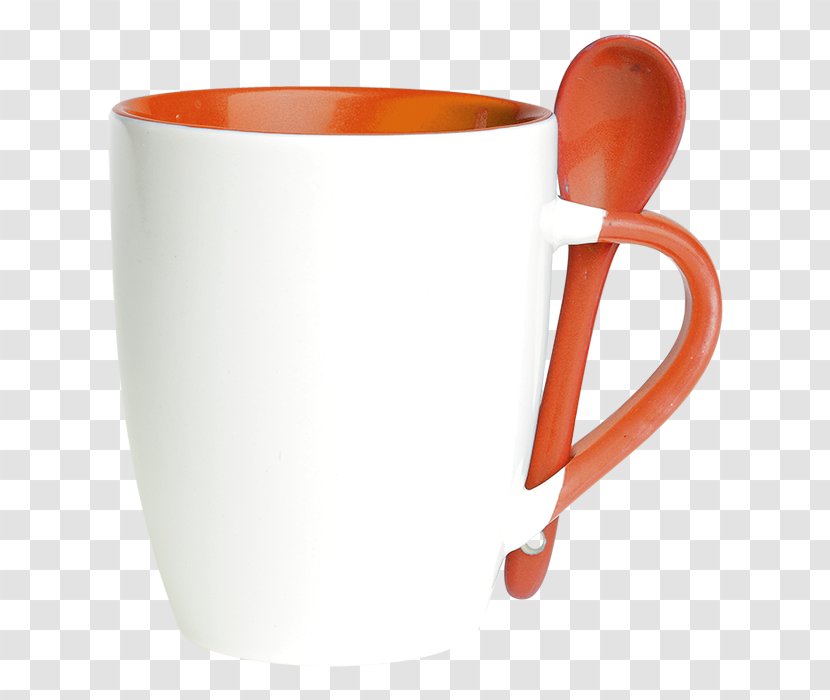 Spoon Mug Coffee Cup Ceramic Transparent PNG