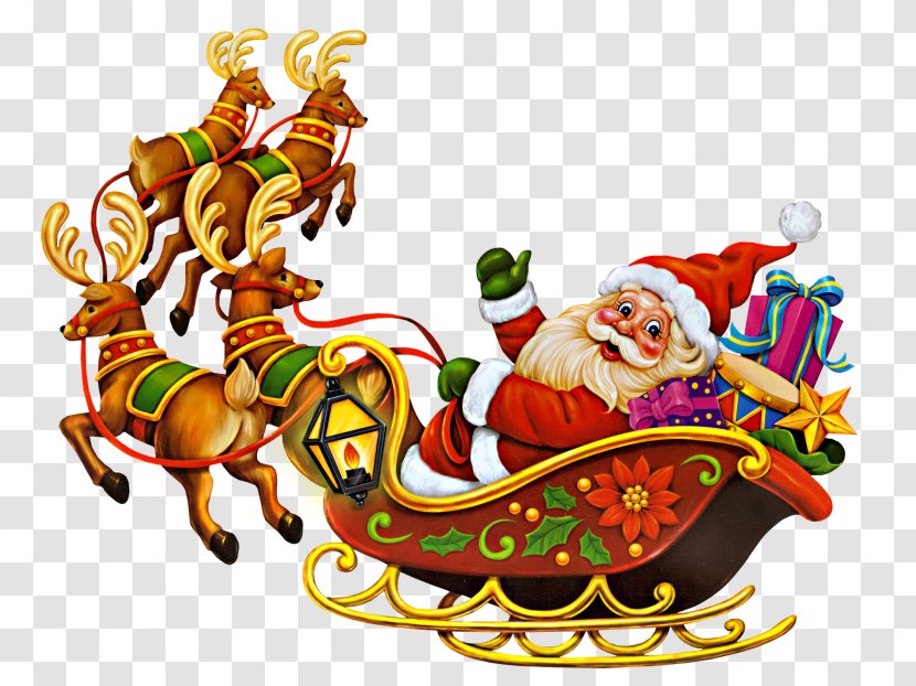 Santa Claus Ded Moroz Christmas Clip Art - Fictional Character Transparent PNG