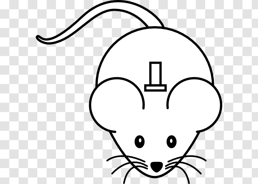 Computer Mouse Minnie Mickey Clip Art - Silhouette - Antenna Transparent PNG