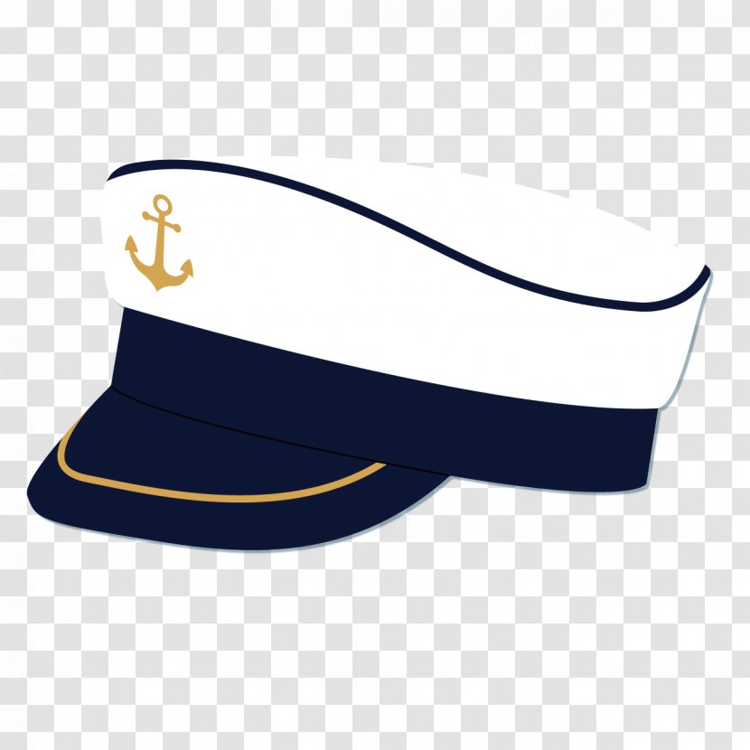 Sailor Cap Hat Navy - Brand - Beautifully Transparent PNG