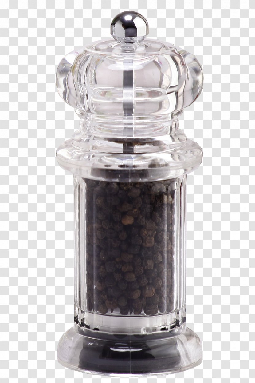 Salt And Pepper Shakers Glass Black Transparent PNG