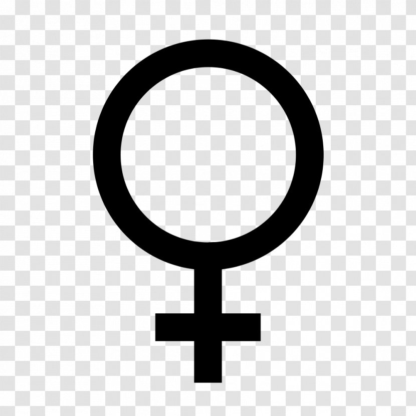 Planet Symbols Símbolo De Venus Gender Symbol - Number Transparent PNG