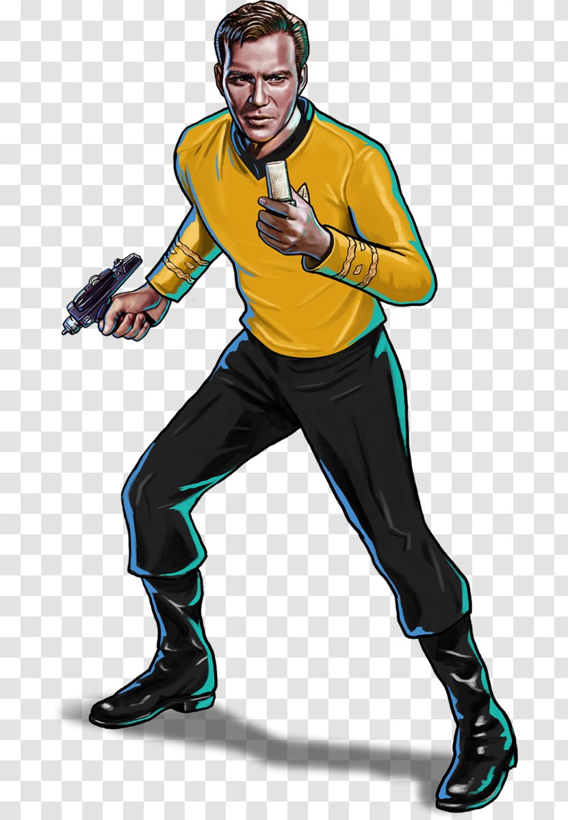 William Shatner James T. Kirk Leonard McCoy Star Trek Phlox - Male - CAPTAIN HOOK Transparent PNG