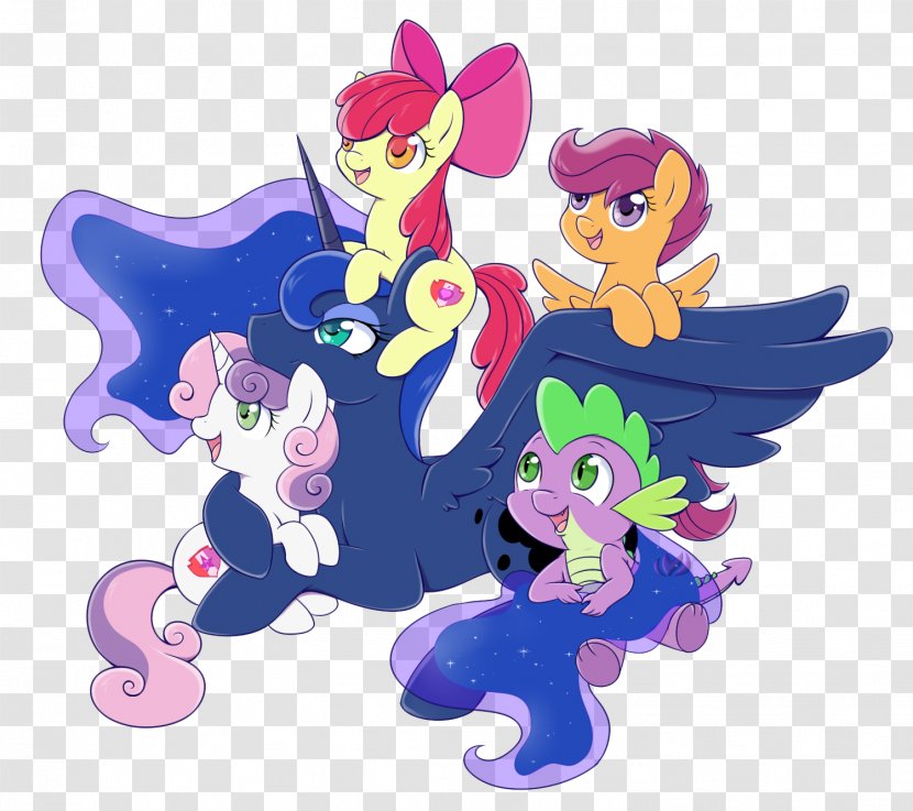 Pony Princess Luna Rarity Rainbow Dash Pinkie Pie - Violet - Animal Figure Transparent PNG