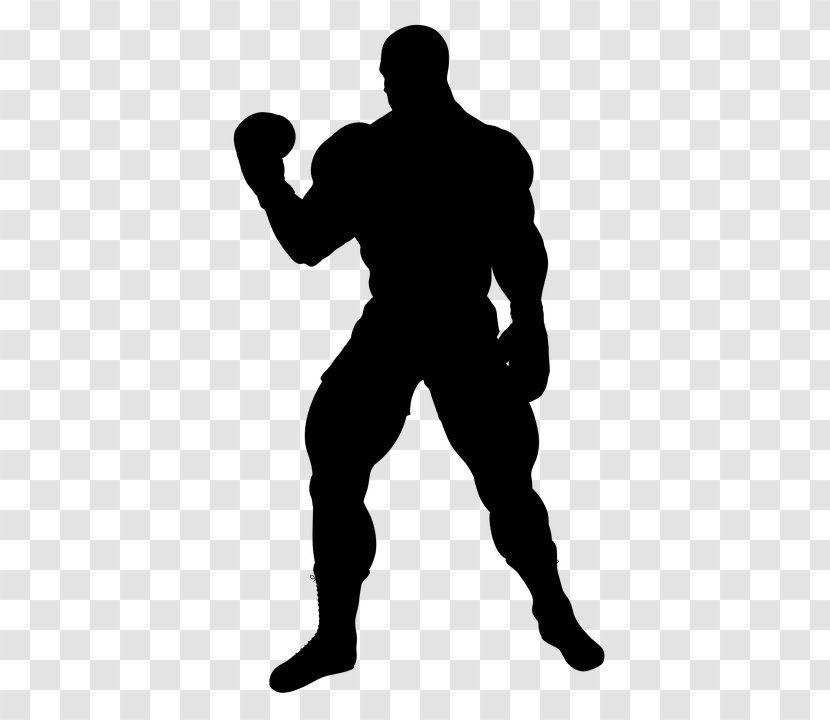 Silhouette Bodybuilding Muscle Physical Fitness - Finger Transparent PNG