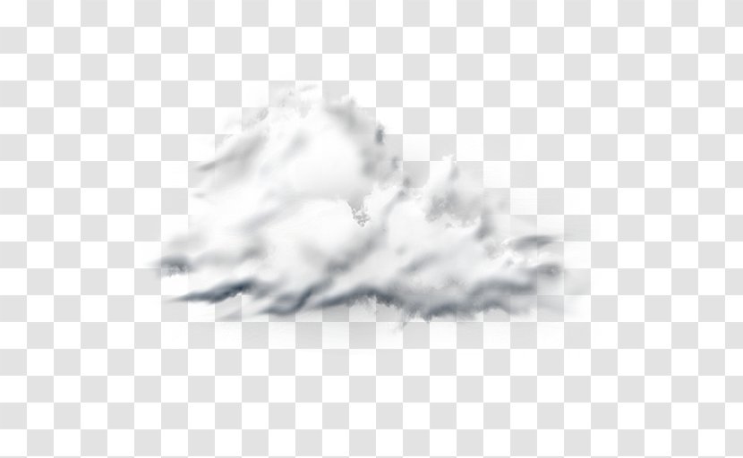 Black And White Sky Cloud - Cloudy Transparent PNG