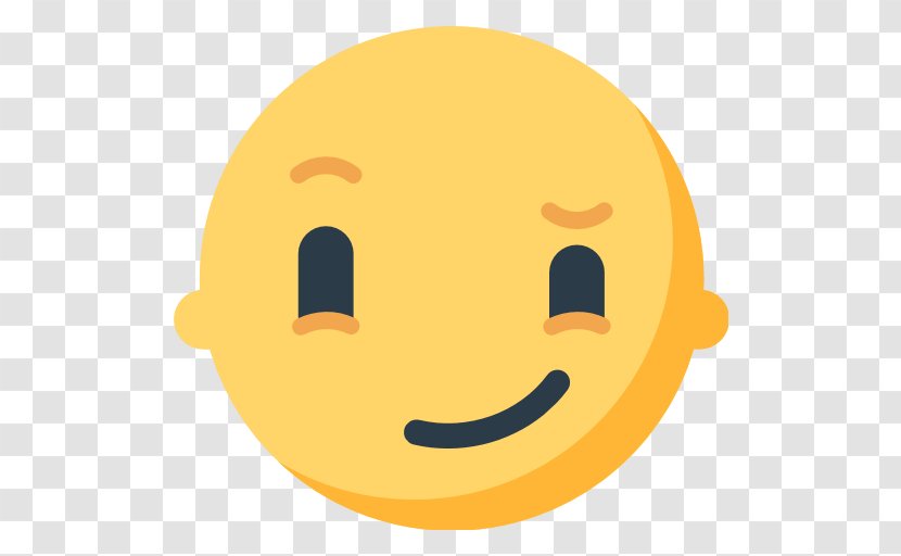 Smiley Smirk Emoji Emoticon - Sticker Transparent PNG