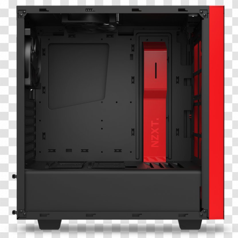 Computer Cases & Housings Nzxt MicroATX Power Supply Unit - Personal - Cable Grommet Transparent PNG