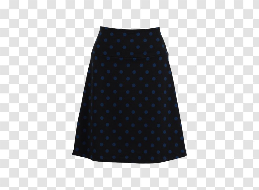 Polka Dot Cobalt Blue Skirt Transparent PNG