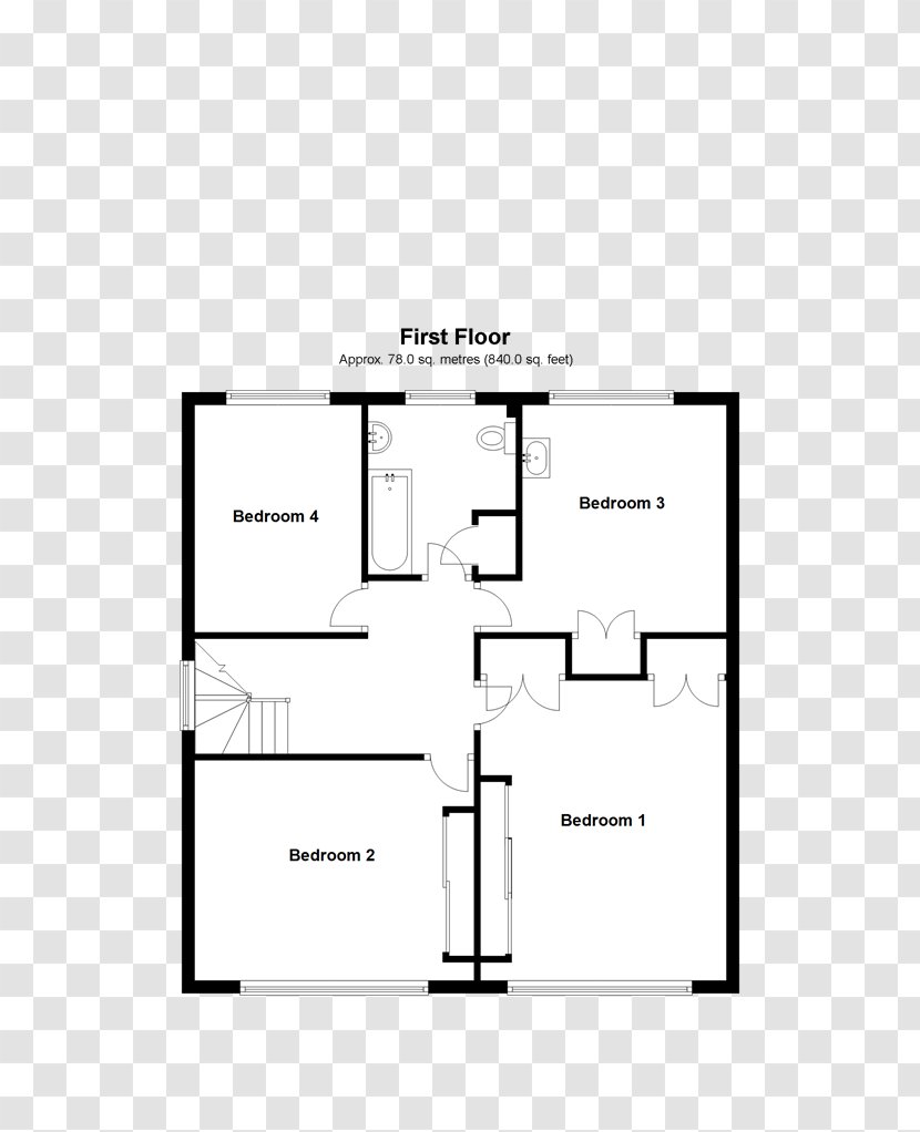 Floor Plan California Bungalow House - Elevation Transparent PNG